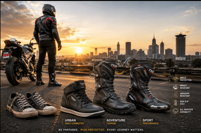 The Road Is Unforgiving. Your Boots Shouldn't Be