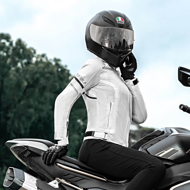 MOTOWOLF Motorcycle Female Jacket (MDL0517B)