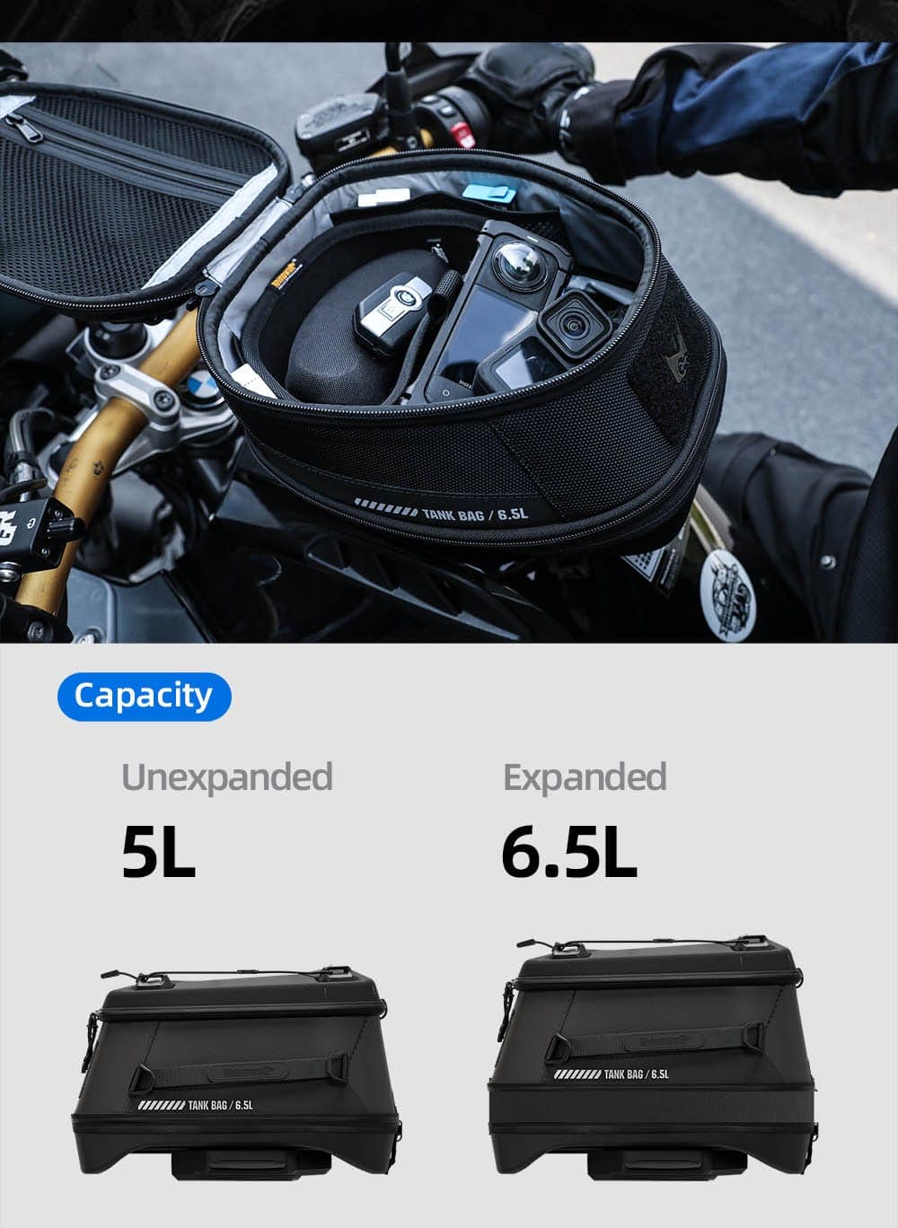 Rhino Walk- Horse Shoe Tank bag