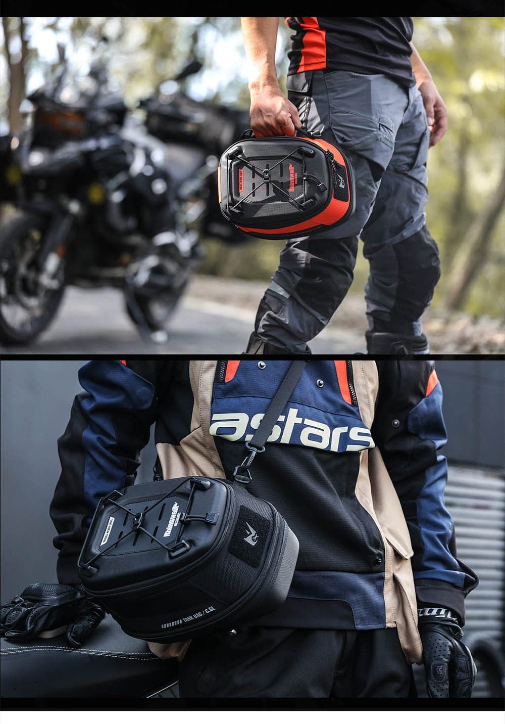Rhino Walk- Horse Shoe Tank bag