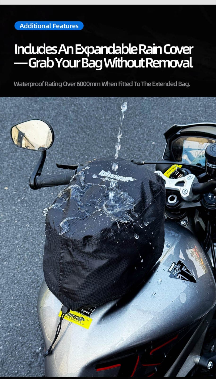 Rhino Walk- Horse Shoe Tank bag