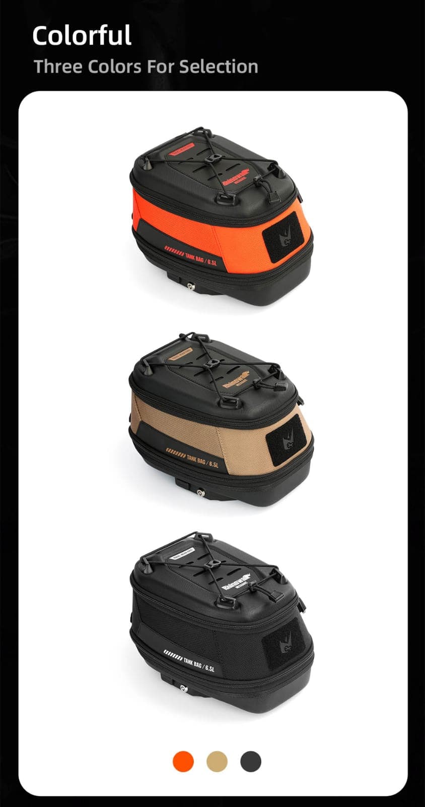 Rhino Walk- Horse Shoe Tank bag
