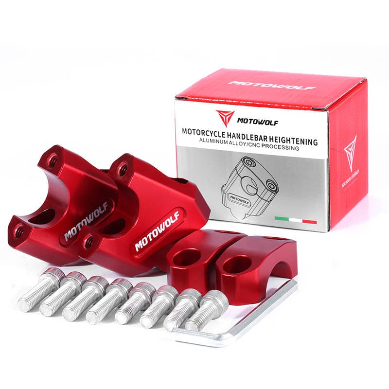 Motowolf Motorbike Handlebar Risers (MDL3517)