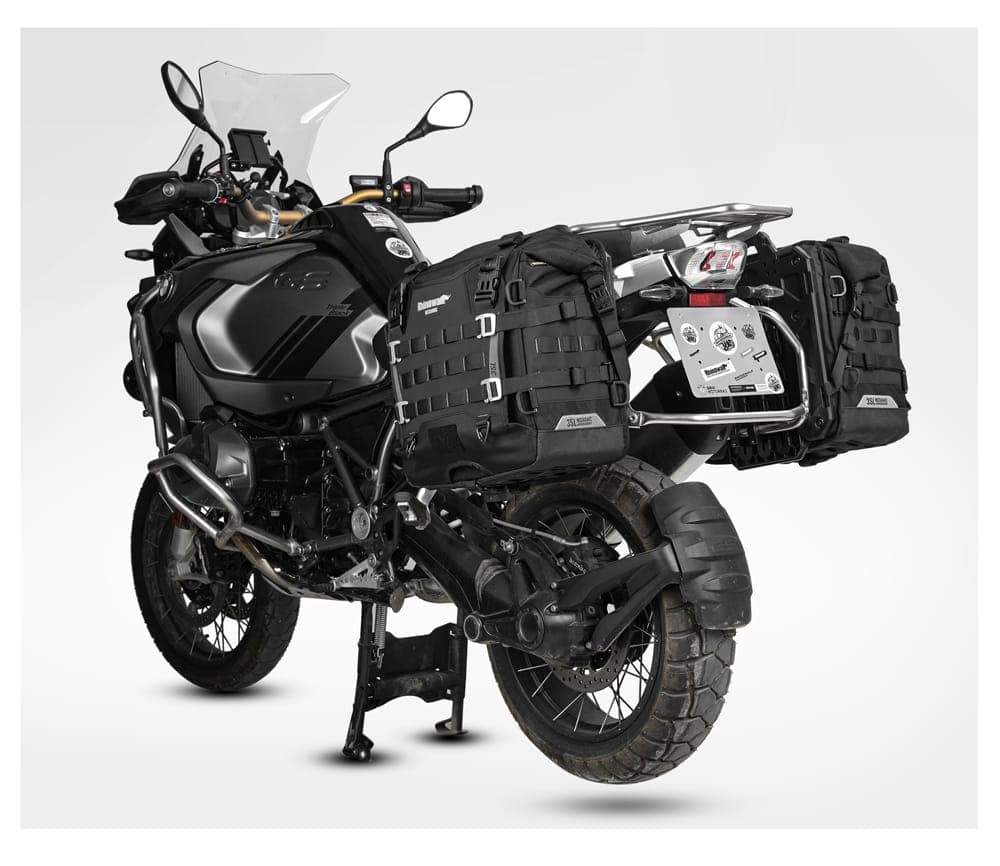 RHINO WALK Motorcycle Side Bag – Quick Release Waterproof Saddlebag(Mechanic series)
