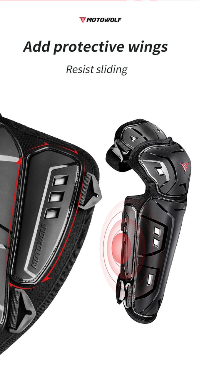 Motowolf Knee&Elbow Guards - motowolf-kneeelbow-guards-17-53-04-RG.jpg | Premium Motorcycle Gear Kenya