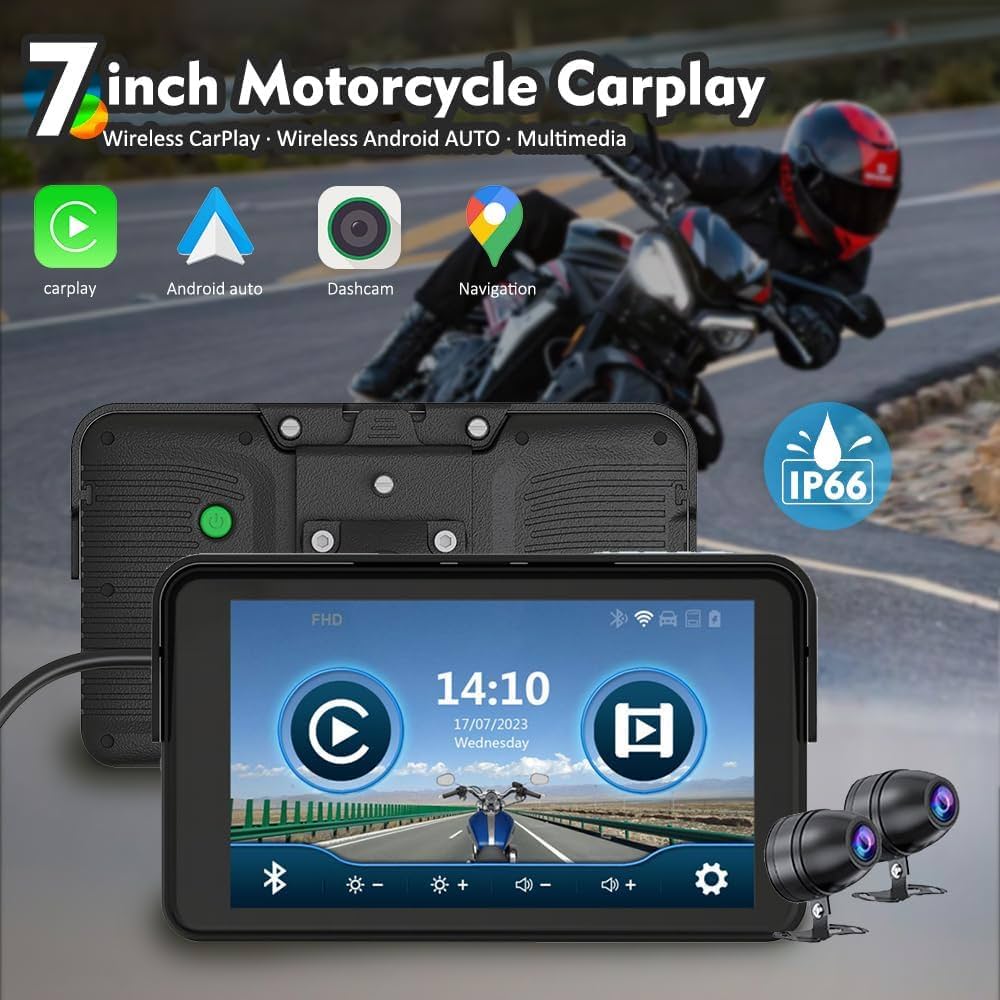 Motorcycle Navigation Display(Video recorder)